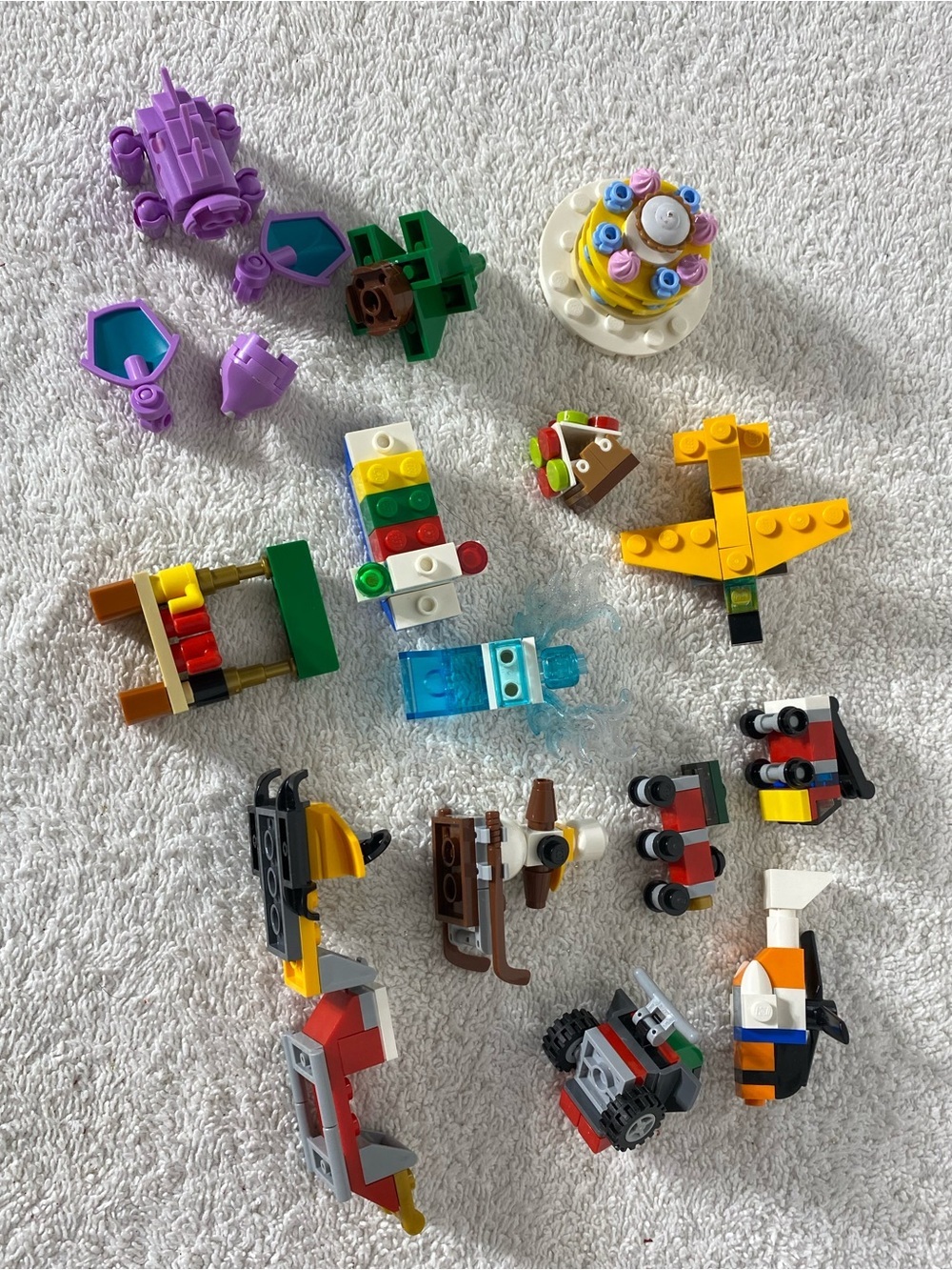 5/$35 Partial LEGO Holiday Countdown 24-in-1 (40253) Pcs Replacements Lot 100g